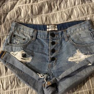 One teaspoon bandit shorts NEVER WORN
